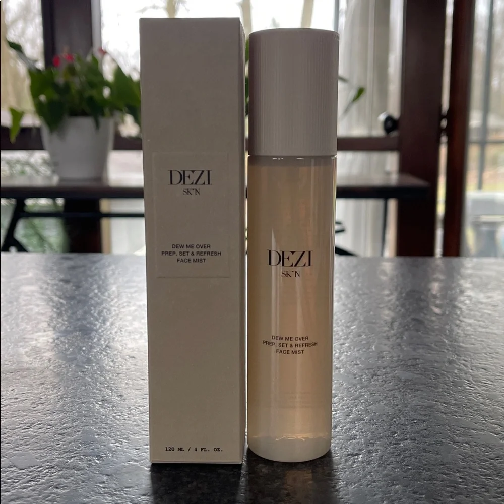 DEZI Skin (Sk’n) Dew Me Over Prep, Set & Refresh Face Mist all skin types